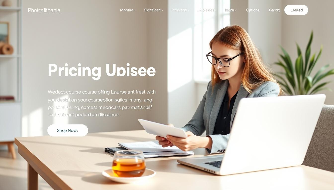 Pricing visual
